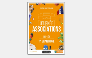 VENEZ NOUS RETROUVER AU STAND 89 PLACE BRUEY A LA JOURNEE DES ASSOCIATIONS D ORANGE LE 1ER SEPTEMBRE 2024 !!